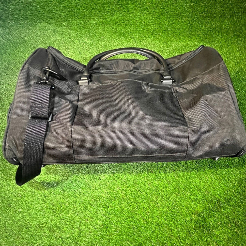 Briggs & Riley Baseline Black Ballistic Nylon Duffle Weekender Travel Bag